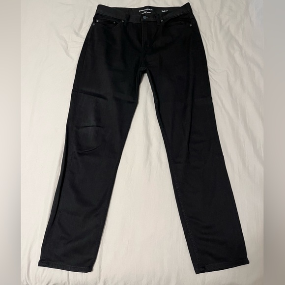 Black Banana Republic Slim Fit Travel Pant 33x30 - Picture 1 of 3
